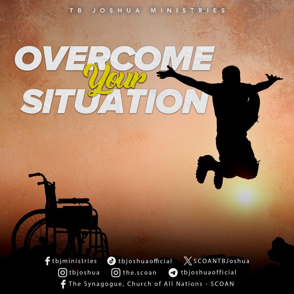 Overcome your situation by keeping your focus on Jesus Christ and trusting God through life’s challenges.